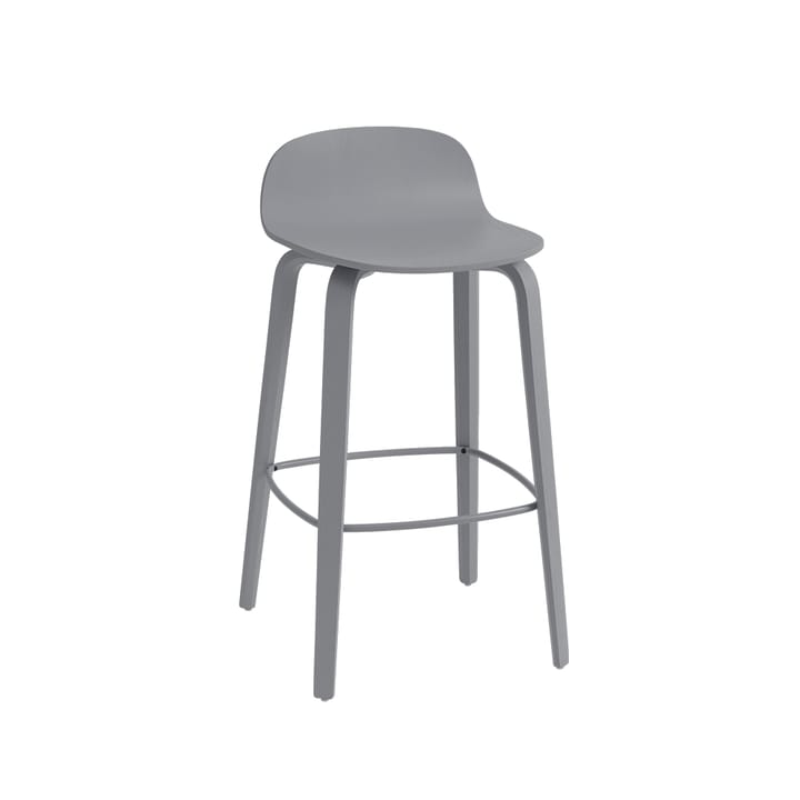 Cadeira bar Visu 65 cm - Cinza-Cinza - Muuto