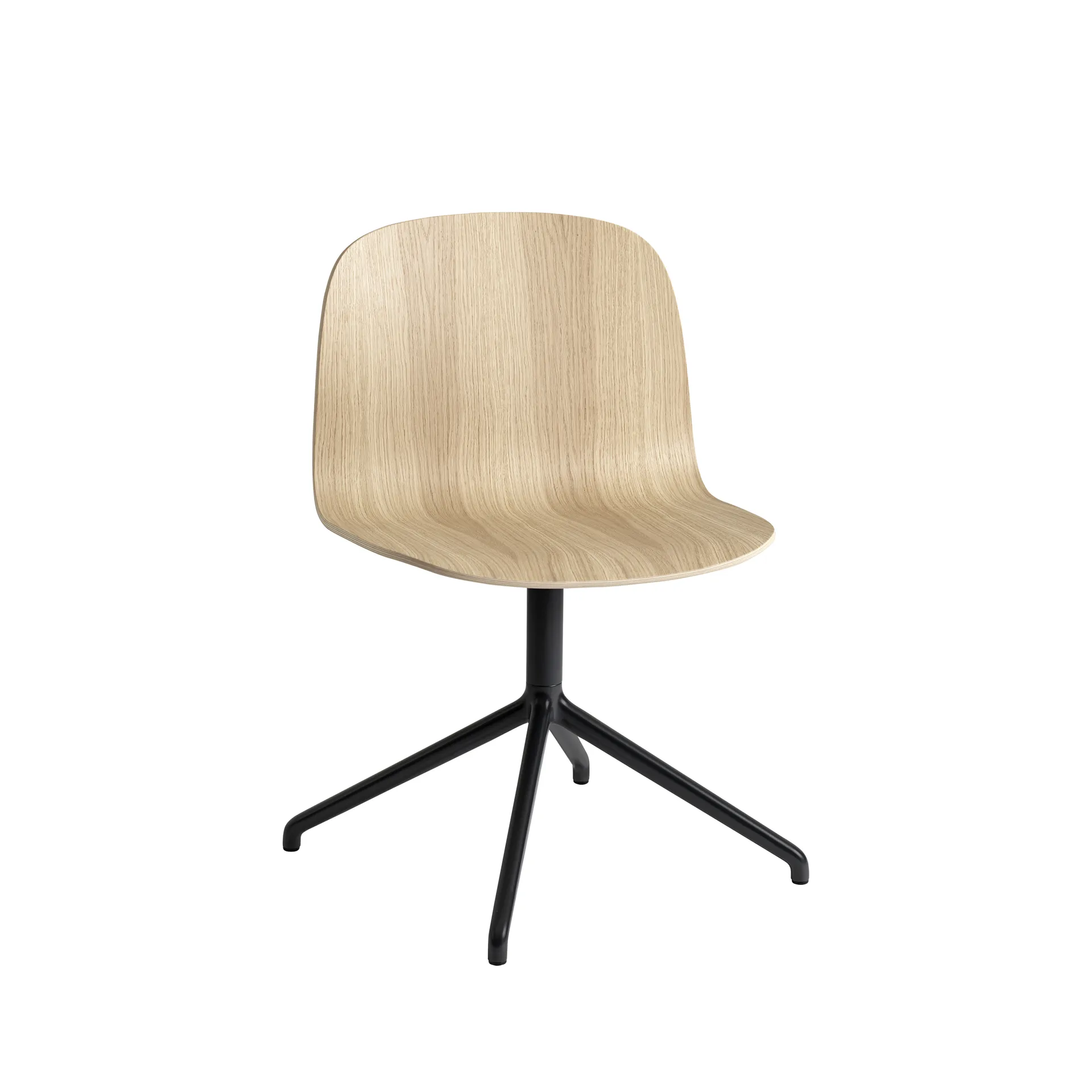 Cadeira Visu Wide, Base carvalho-Swivel Muuto