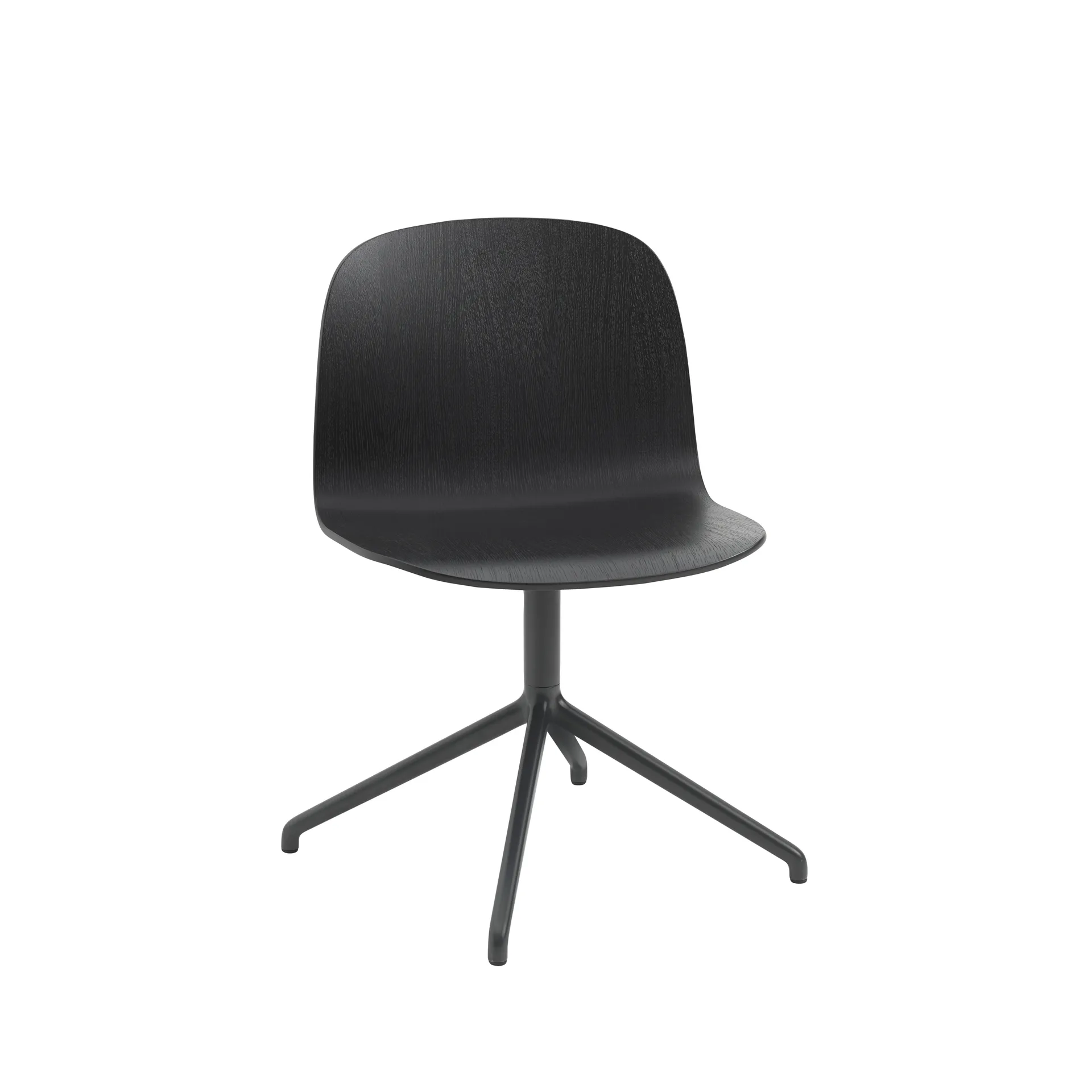 Cadeira Visu Wide, Base preta-Swivel Muuto
