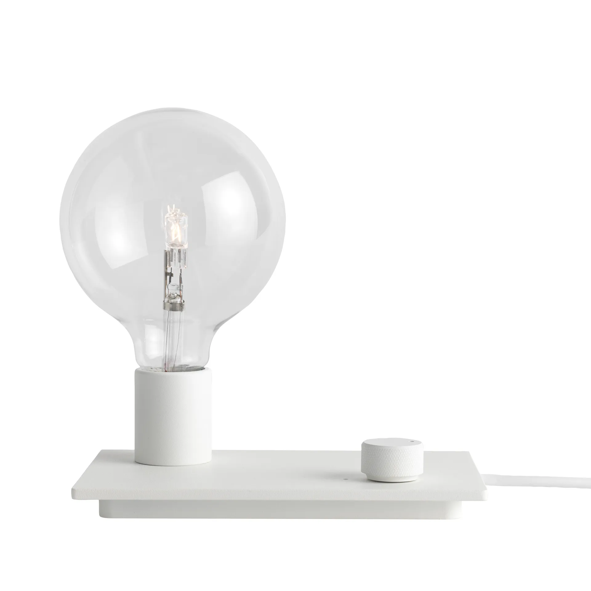 Candeeiro de mesa Control, branco Muuto