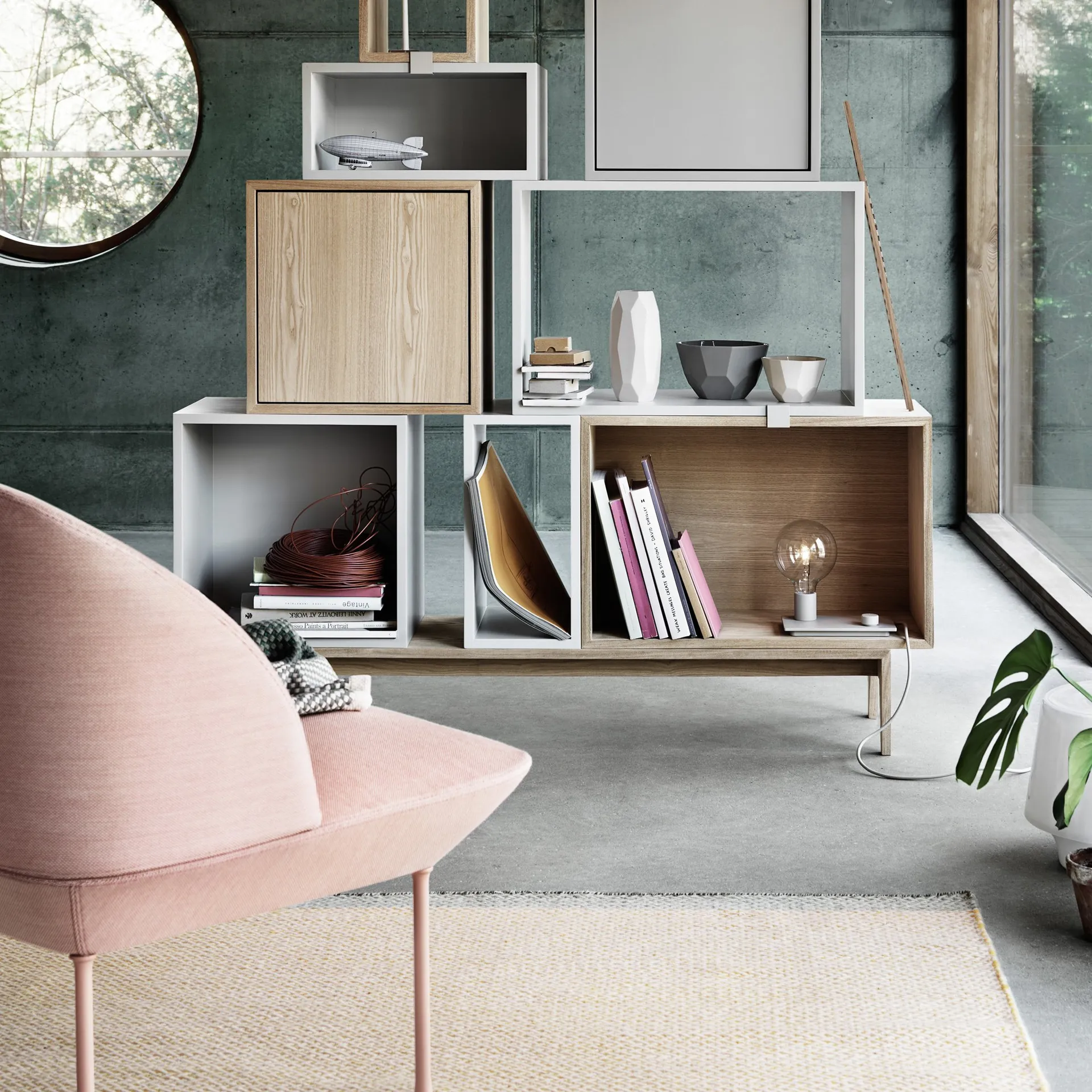 Candeeiro de mesa Control, cinza Muuto