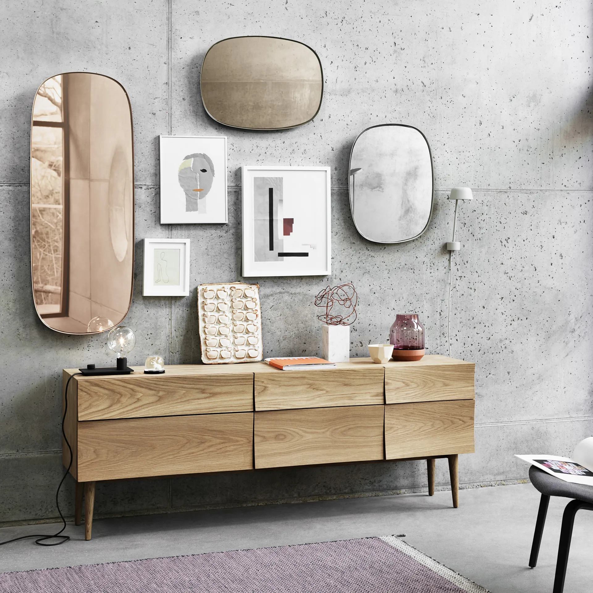 Candeeiro de mesa Control, preto Muuto