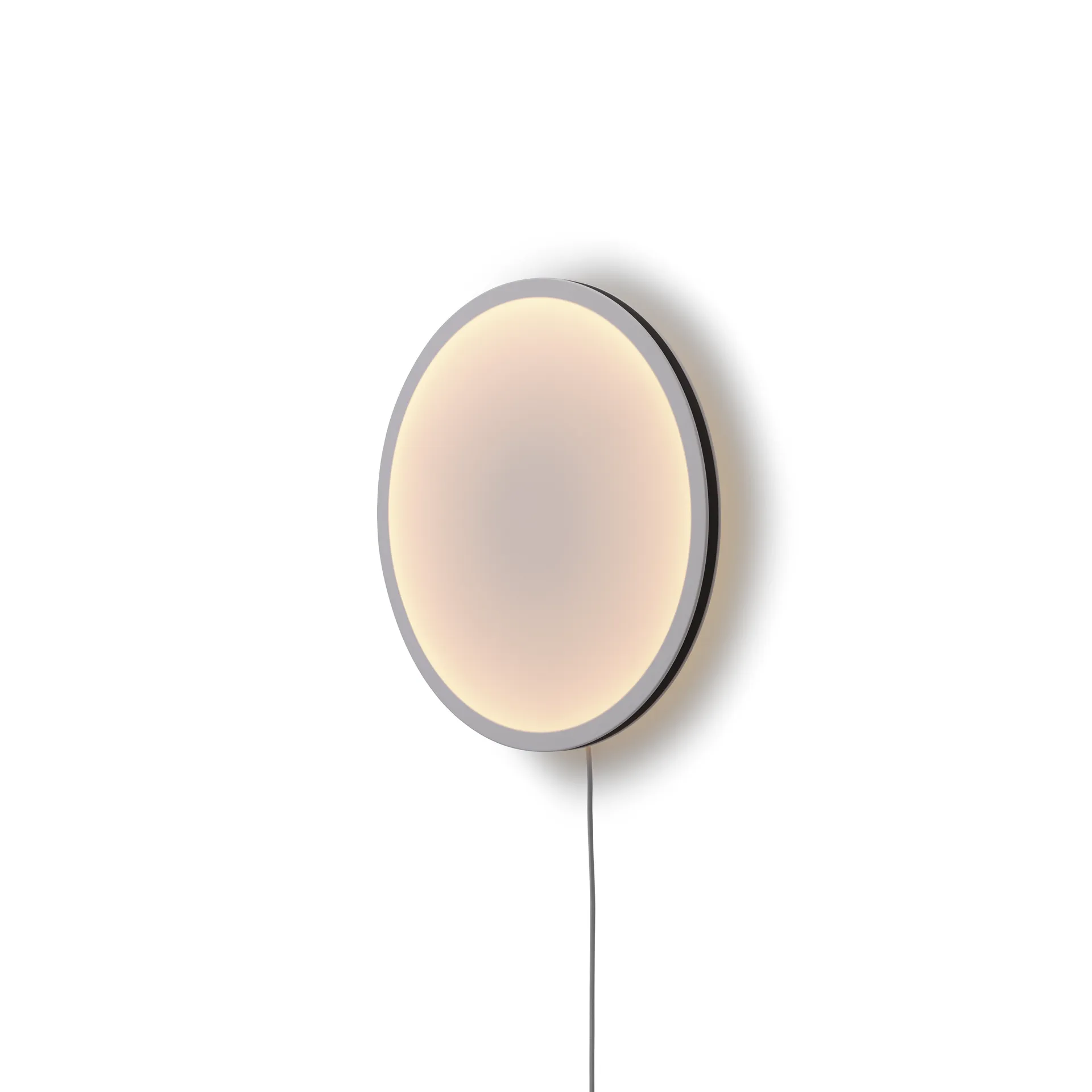 Candeeiro de parede Calm Ø50 cm, White/Black Muuto