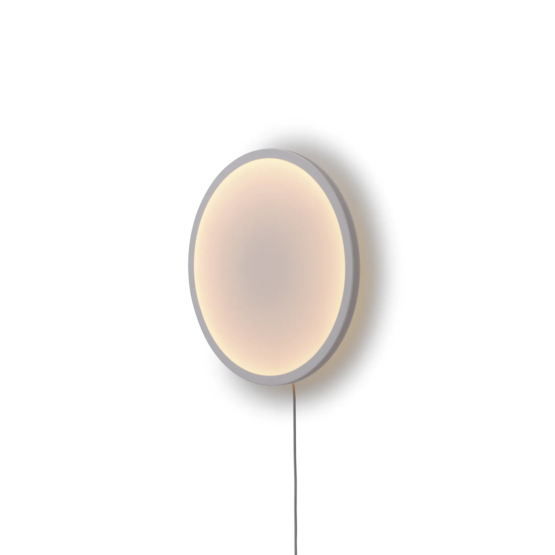 Candeeiro de parede Calm Ø50 cm, White/Grey Muuto