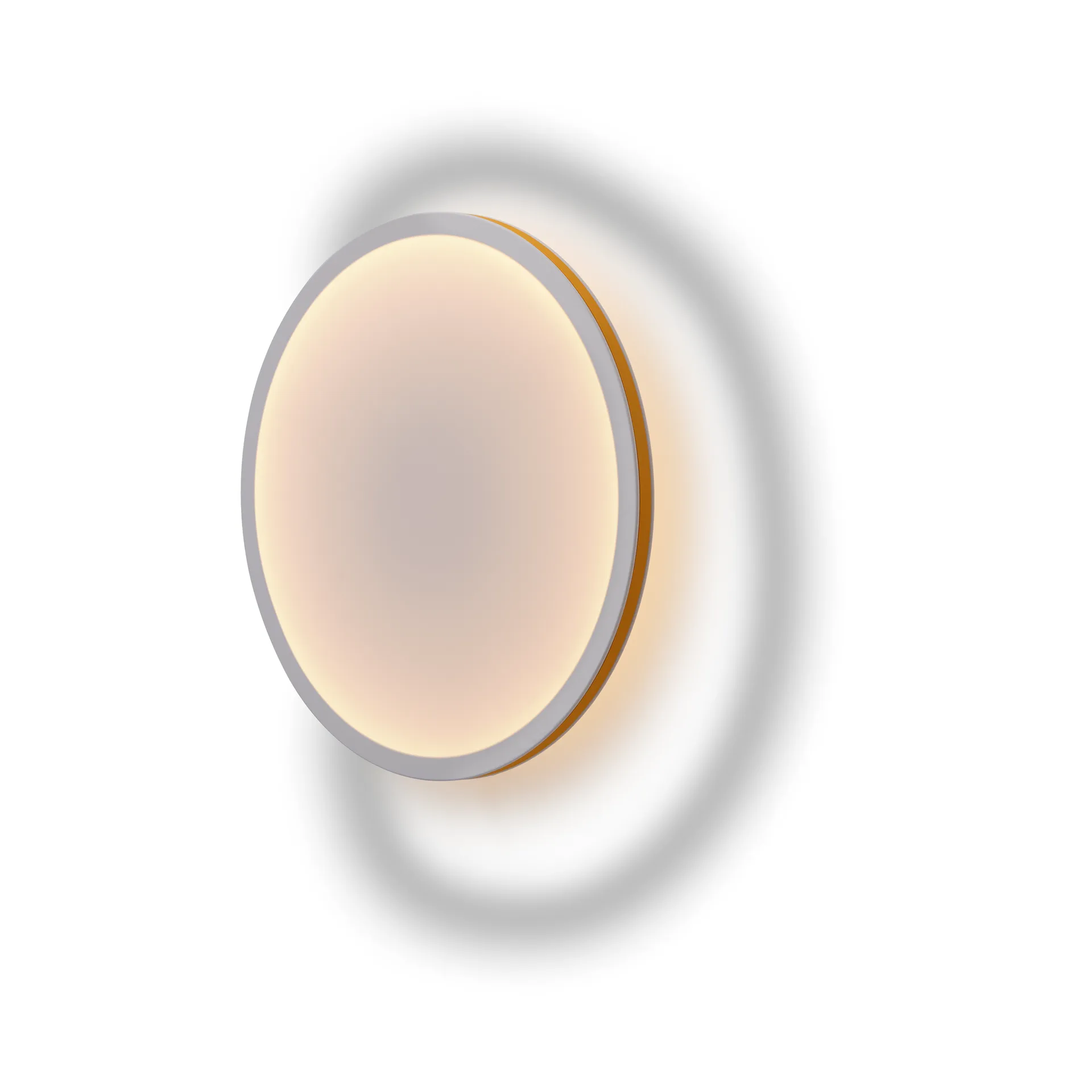 Candeeiro de parede Calm Ø50 cm, White/Orange Muuto