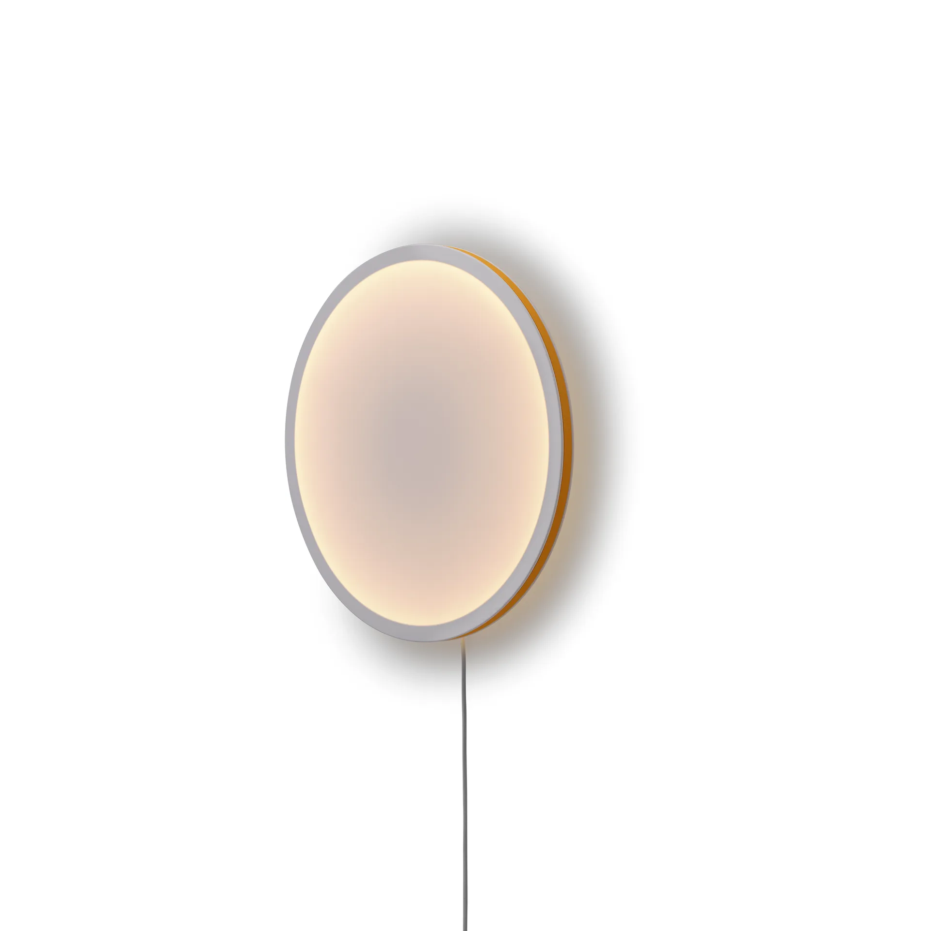 Candeeiro de parede Calm Ø50 cm, White/Orange Muuto