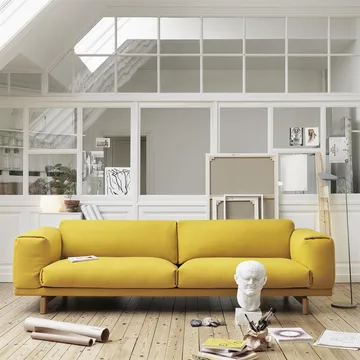 Candeeiro de pé Leaf - Cinza - Muuto