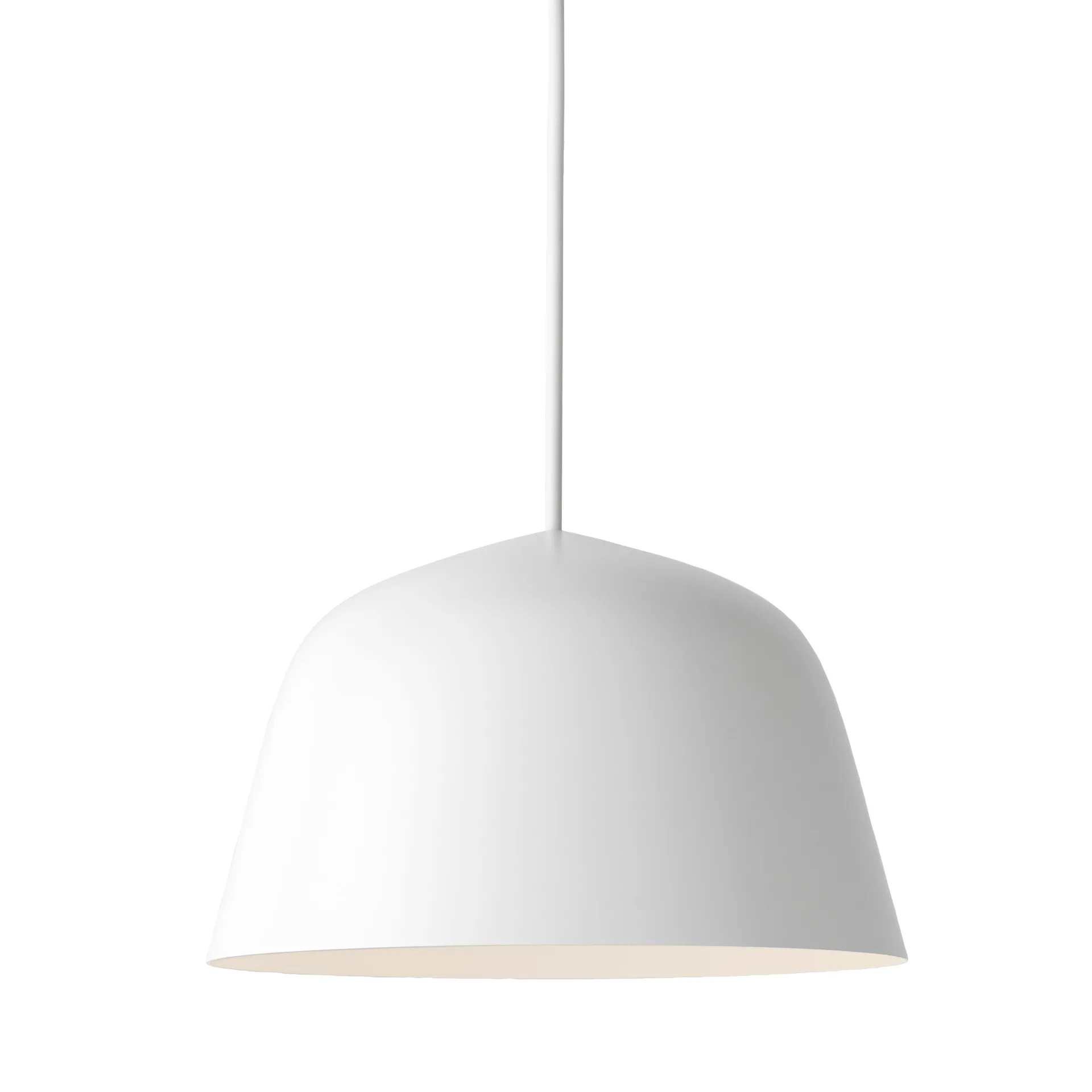 Candeeiro de teto Ambit Ø25 cm, branco Muuto