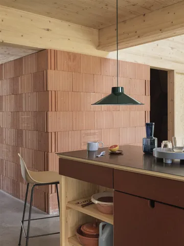 Candeeiro de teto Top Ø36 cm - Verde escuro - Muuto