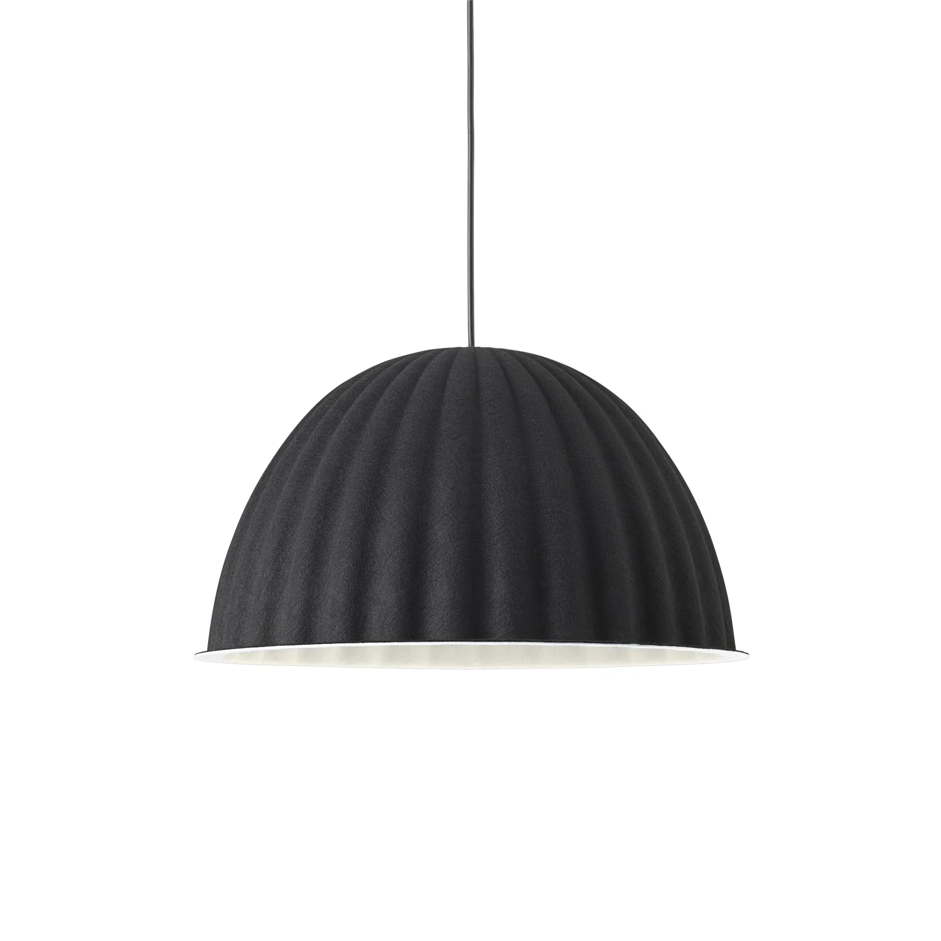 Candeeiro de teto Under the Bell Ø 55 cm, preto Muuto