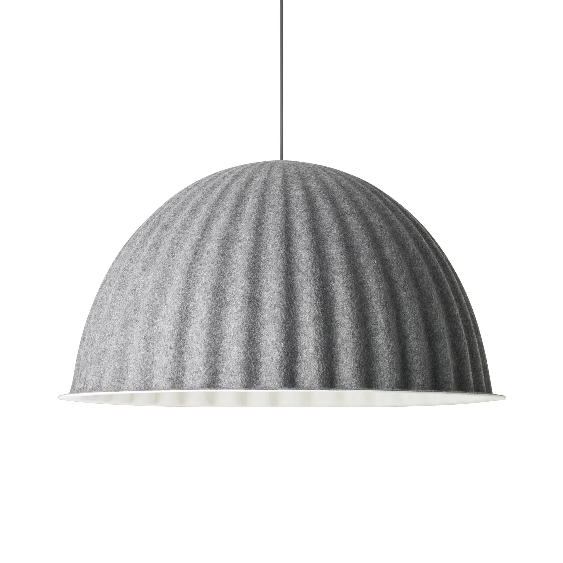 Candeeiro de teto Under the Bell Ø 82 cm, dark grey Muuto