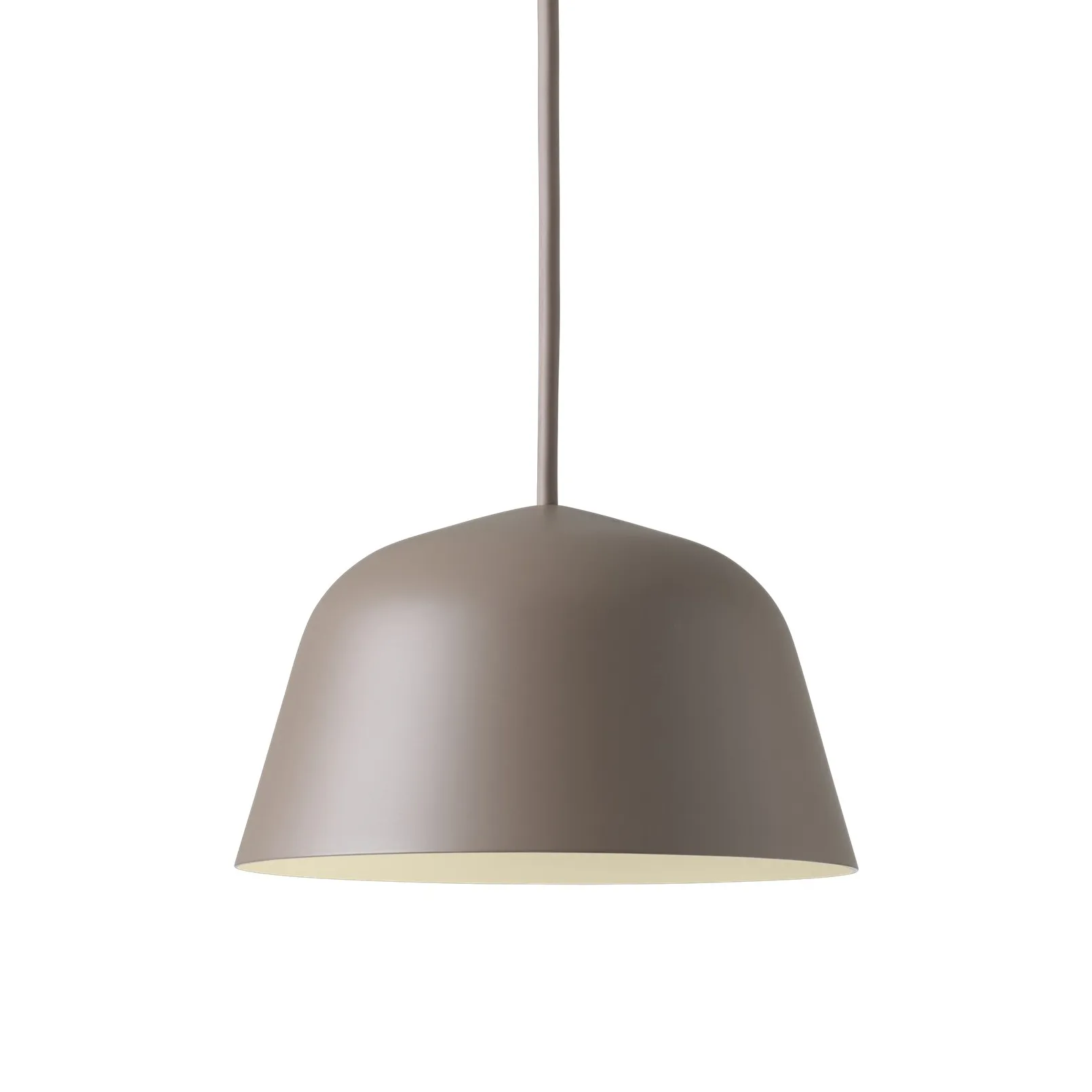 Candeeiro suspenso Ambit Ø16,5 cm, taupe (bege) Muuto