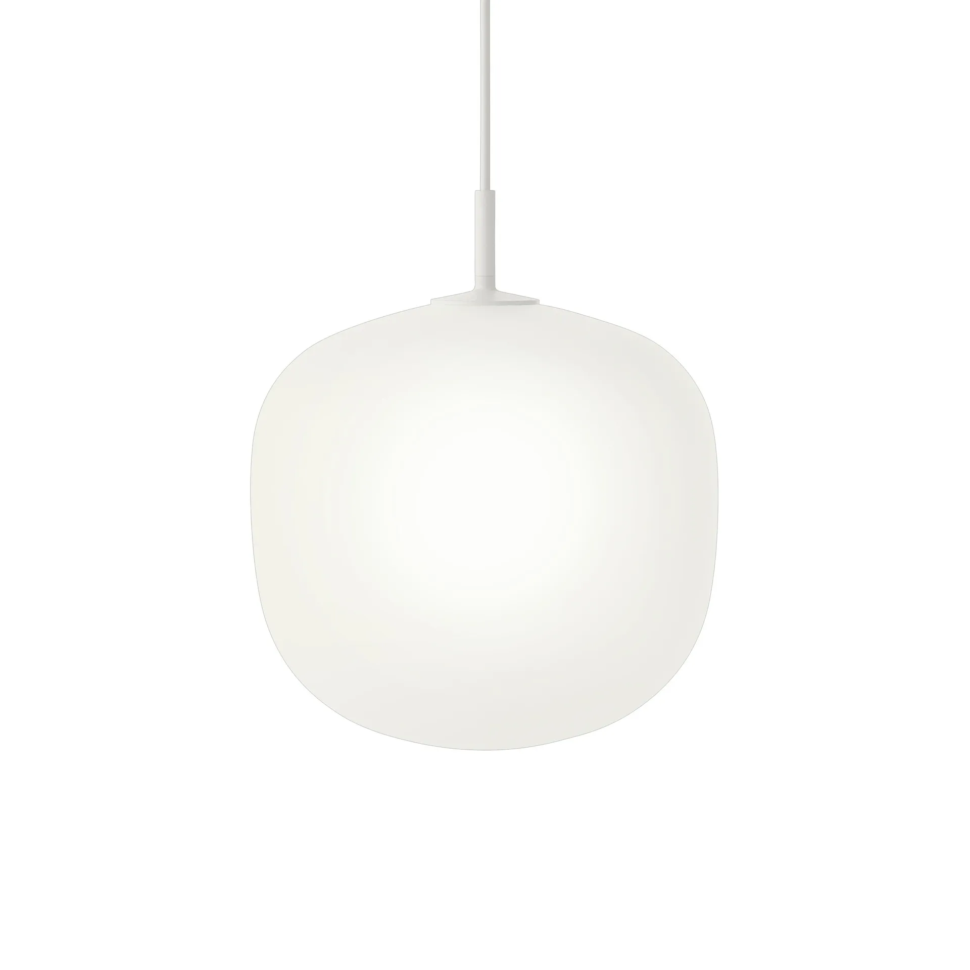 Candeeiro suspenso Rime Ø25 cm, branco Muuto