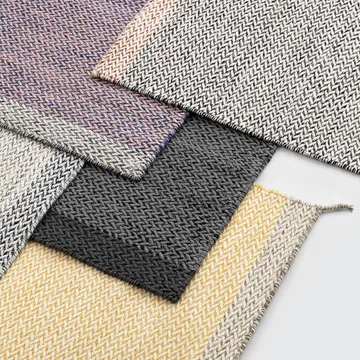 Carpete de lã Ply 170x240 cm - amarelo - Muuto