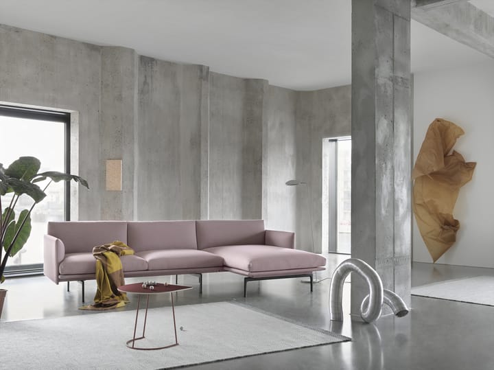 Carpete de lã Ply 170x240 cm, Grey Muuto
