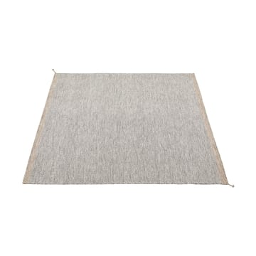 Carpete de lã Ply 240x240 cm - Black-white - Muuto