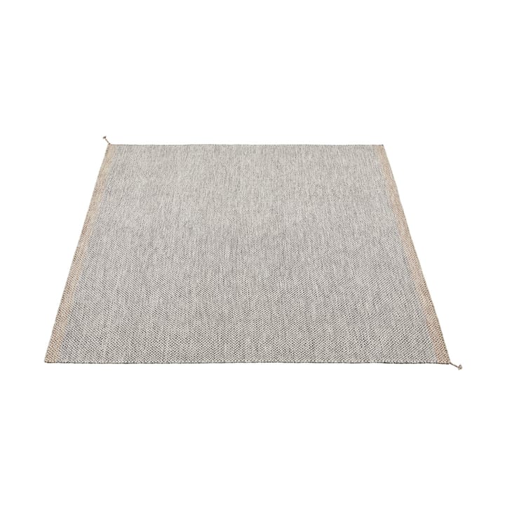 Carpete de lã Ply 240x240 cm, Black-white Muuto