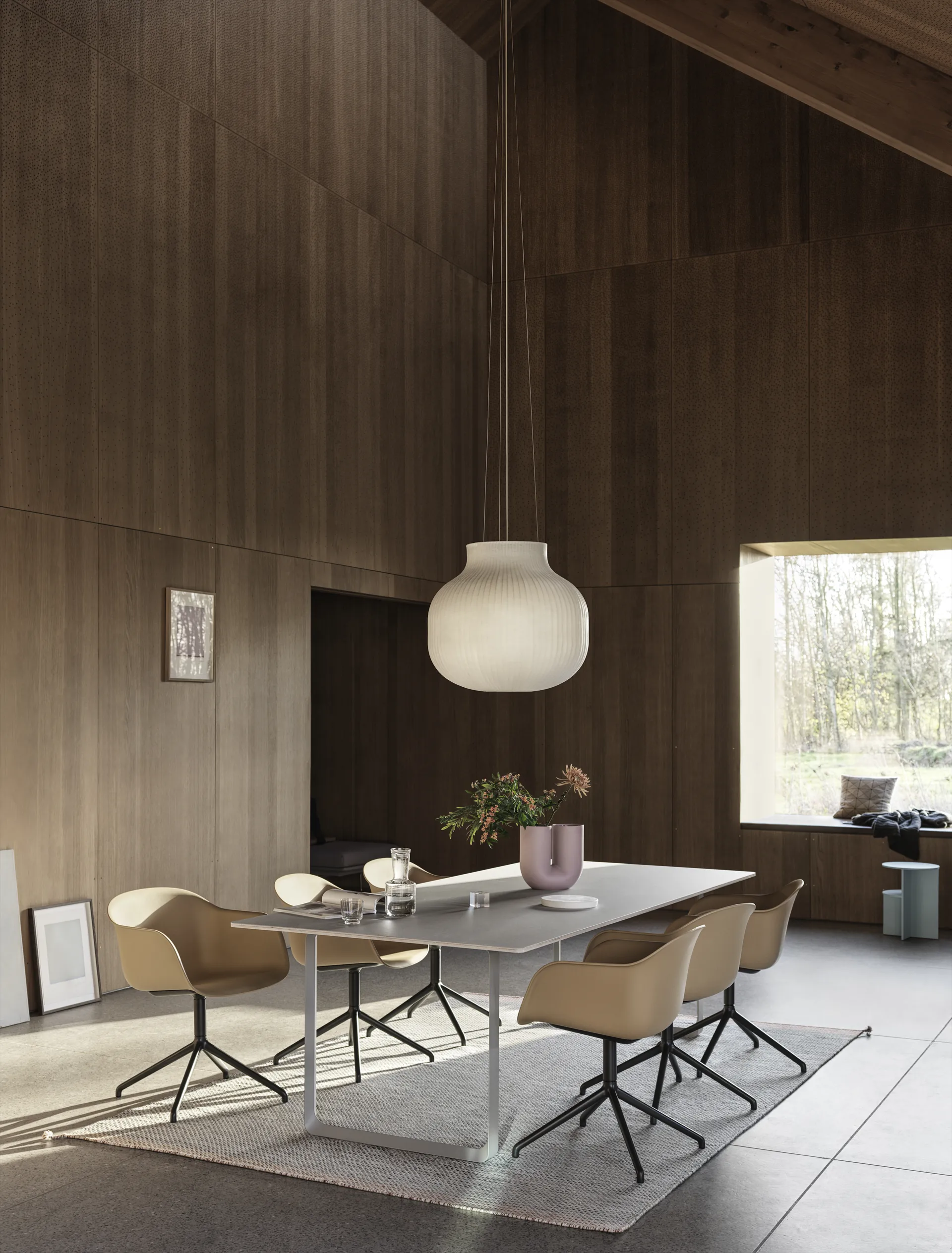 Carpete de lã Ply 270x360 cm, Grey Muuto