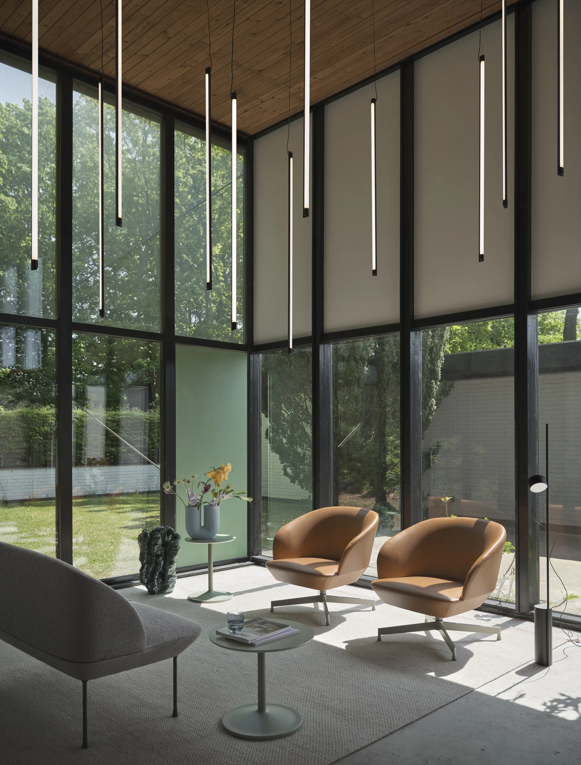 Carpete de lã Ply 270x360 cm, Light Rose Muuto