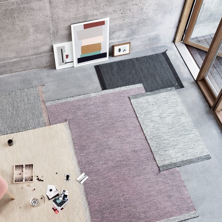 Carpete de lã Ply 270x360 cm, Rosa Muuto