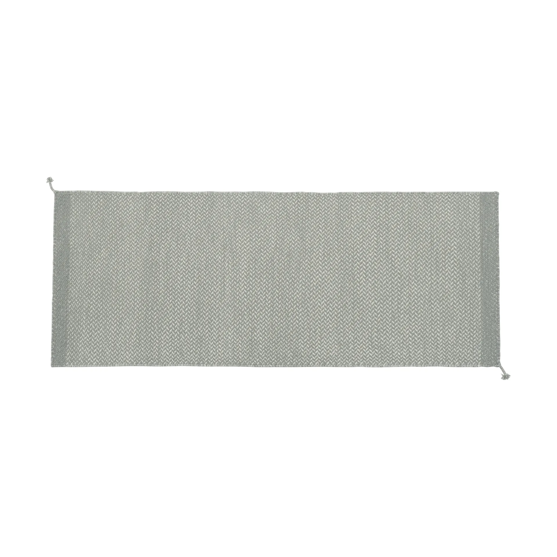 Carpete de lã Ply 80x200 cm, Grey Muuto