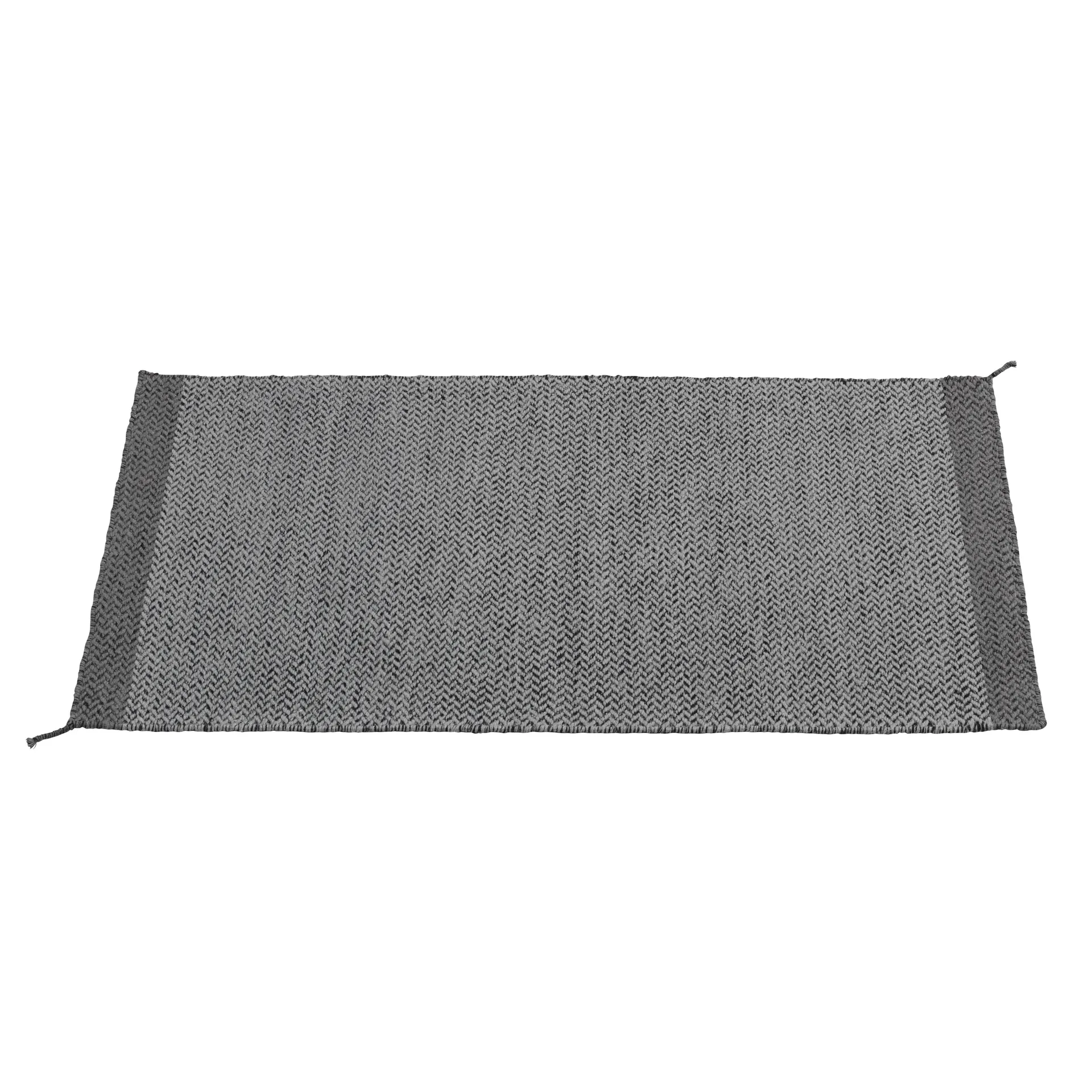 Carpete de lã Ply 85x140 cm, dark grey Muuto
