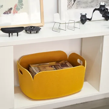 Cesto de arrumação Restore - amarelo - Muuto