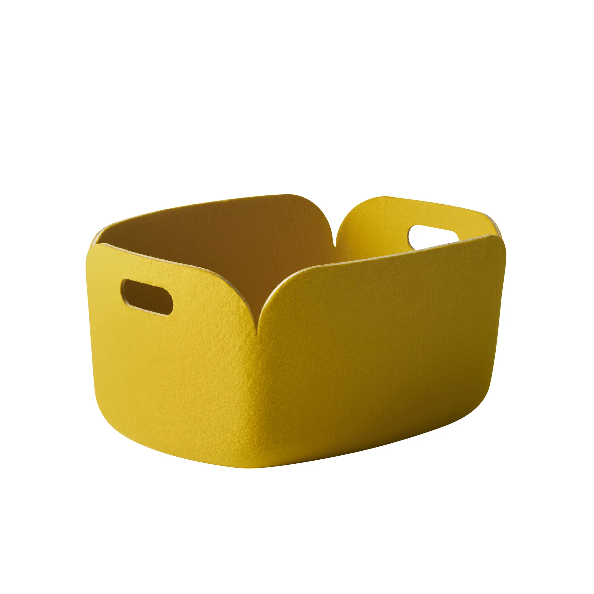 Cesto de arrumação Restore, amarelo Muuto