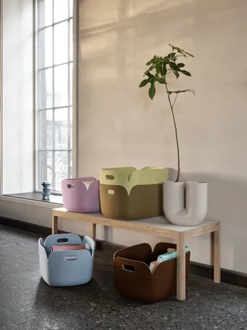 Cesto de arrumação Restore - areia - Muuto