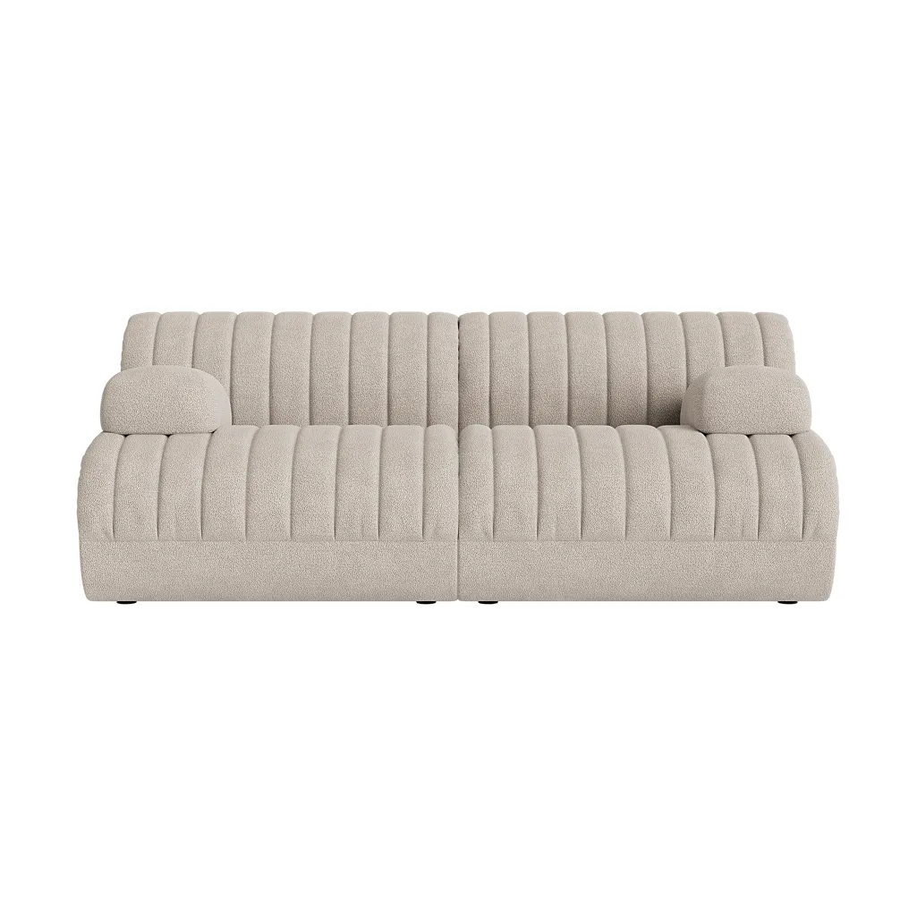 Coltre sofá modular, Configuração 2, turf-sand, 2 lugares Muuto