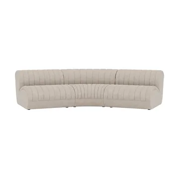Coltre sofá modular - Configuração 4, turf-sand, 3 lugares - Muuto