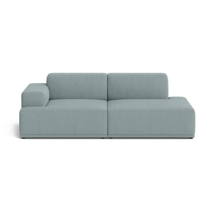 Connect Soft sofá modular de 2 assentos A+D rewool 718 - Muuto