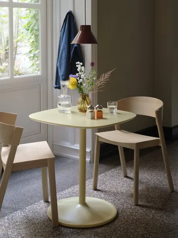 Cover Side Chair leather - Carvalho-conhaque - Muuto