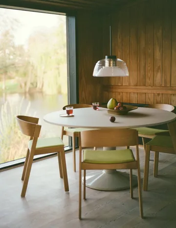 Cover Side Chair leather - Carvalho-conhaque - Muuto