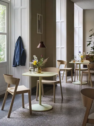 Cover Side Chair leather - Carvalho-conhaque - Muuto