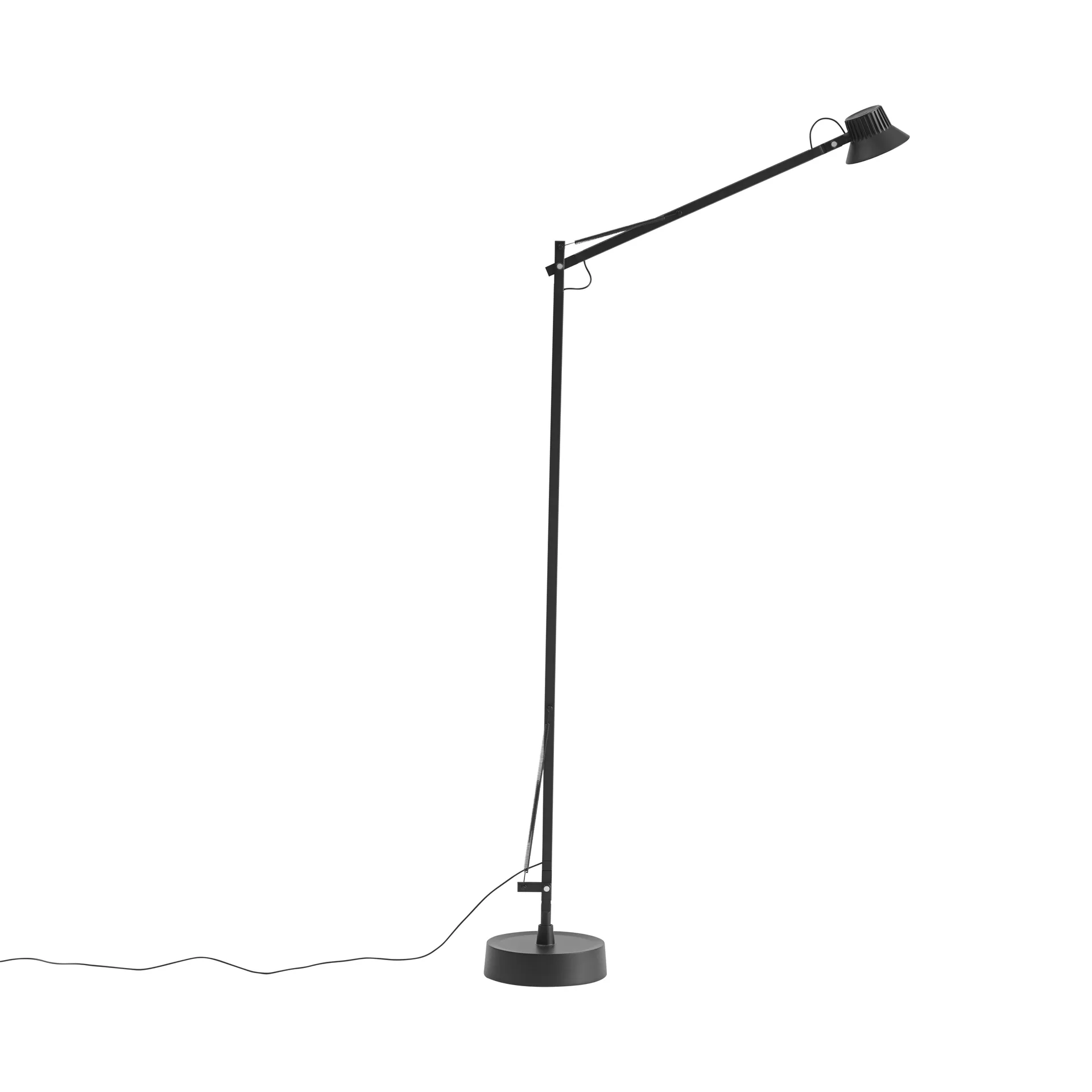 Dedicate candeeiro de chão, Preto, 112 cm Muuto