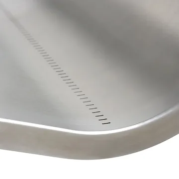 Dream View banco - Aço escovado, 60 cm - Muuto