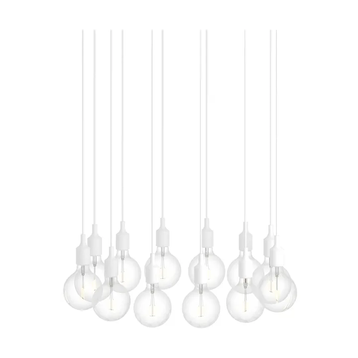 E27 Pendant Cluster 12 candeeiro pendente - Branco - Muuto