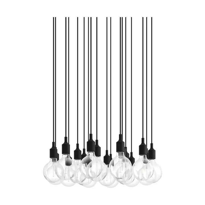 E27 Pendant Cluster 18 candeeiro pendente - Black - Muuto