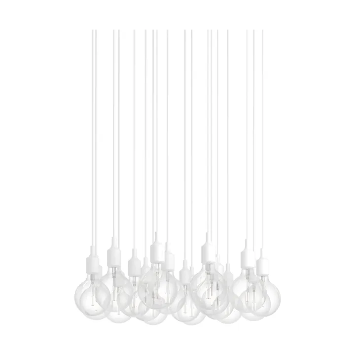E27 Pendant Cluster 18 candeeiro pendente - Branco - Muuto