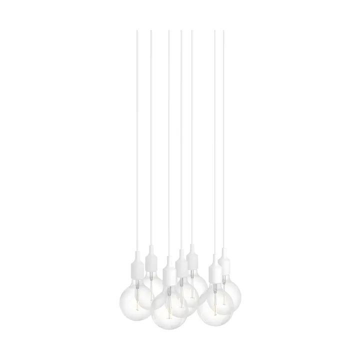 E27 Pendant Cluster 7 candeeiro pendente - Branco - Muuto