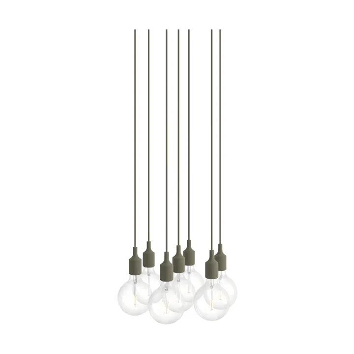 E27 Pendant Cluster 7 candeeiro pendente - Oliva - Muuto