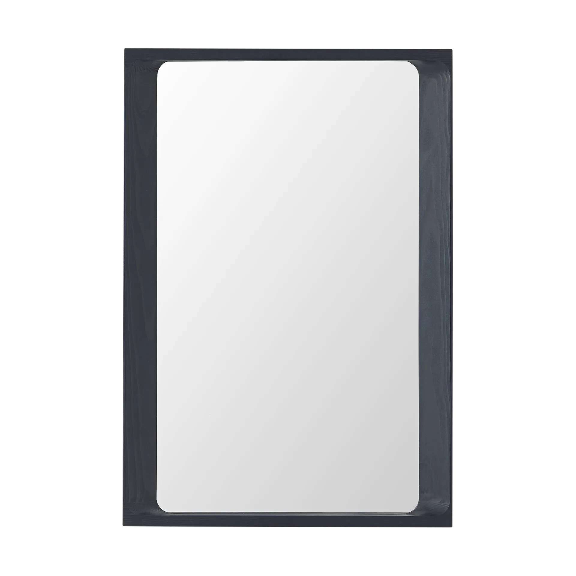 Espelho Arced 80x55 cm, Midnight blue Muuto