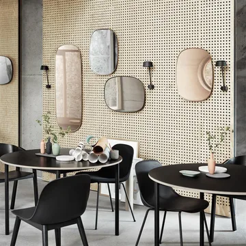 Espelho Framed - taupe, 59x44 cm - Muuto