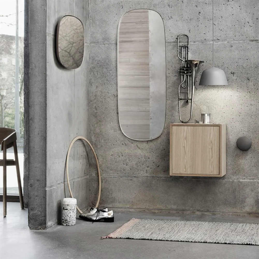 Espelho Framed, taupe, 59x44 cm Muuto