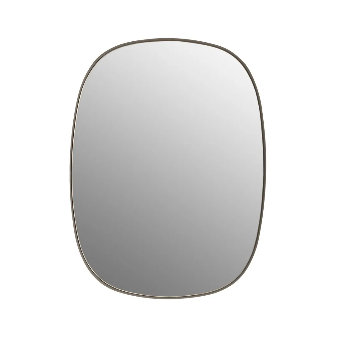 Espelho Framed, Taupe-clear, 59x44 cm Muuto