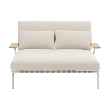 Espreguiçadeira Settle - Laze 1-grey, com apoio de braços - Muuto
