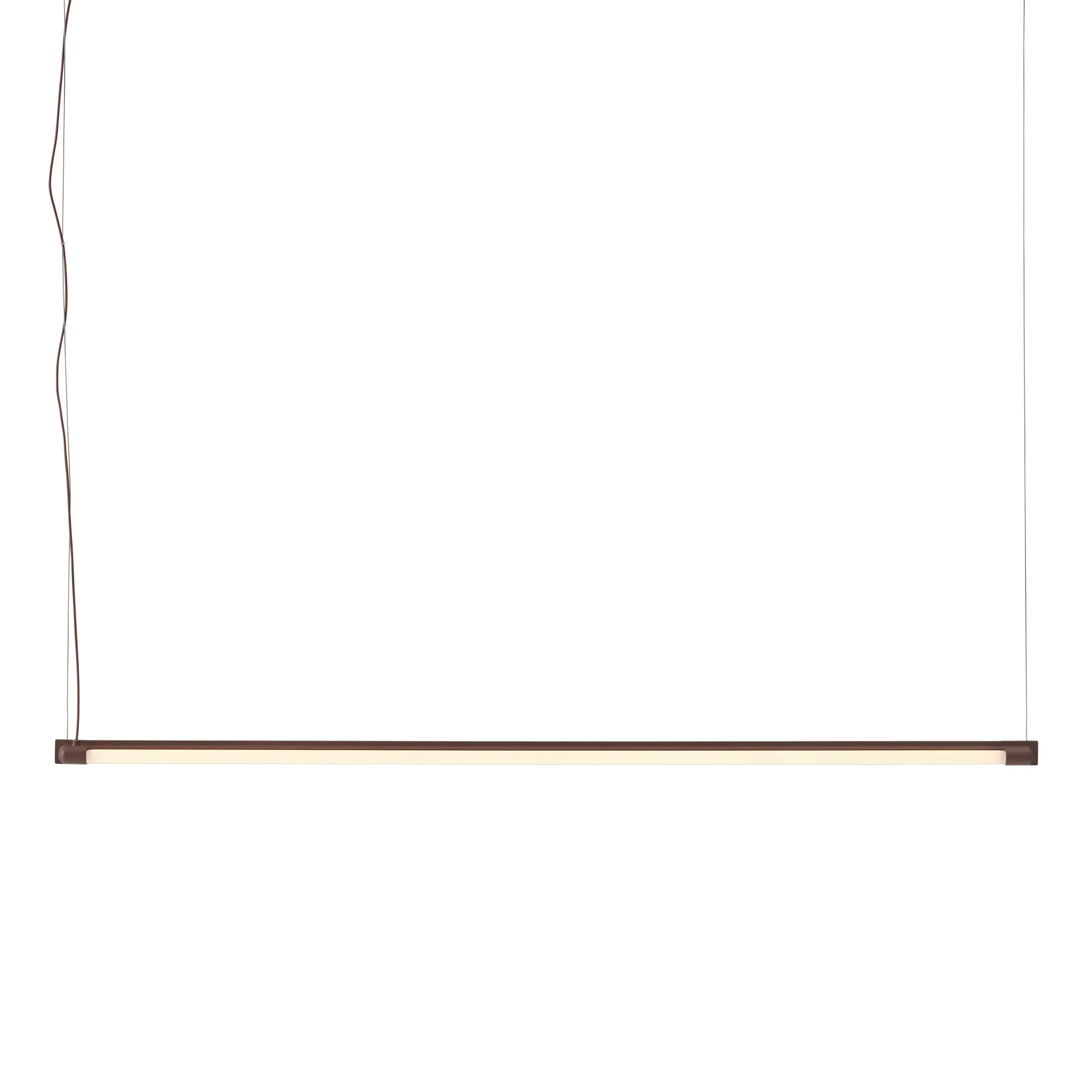 Fine Suspension Lamp 120 cm, Deep Red Muuto