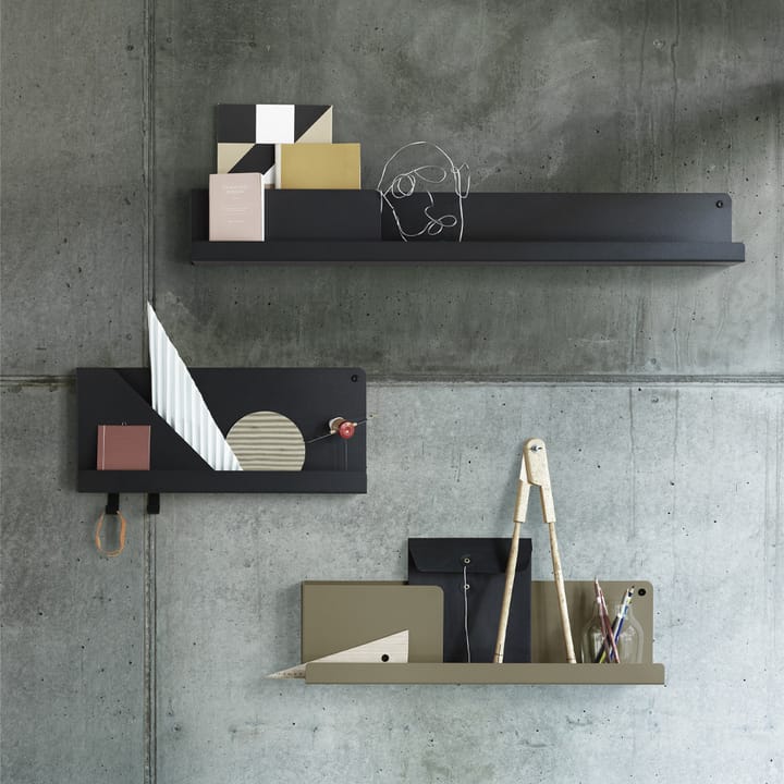 Folded prateleira 29.5x40 cm, Grey Muuto