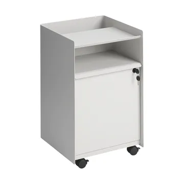 Folded Trolley carrinho com armário - Grey - Muuto